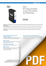 Datasheet IPAQ R202 temperatuurtransmitters