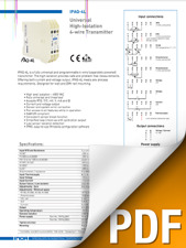 Catalogussheet IPAQ-4L temperatuurtransmitters