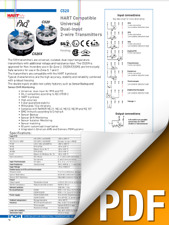 Catalogussheet IPAQ C520 temperatuurtransmitters