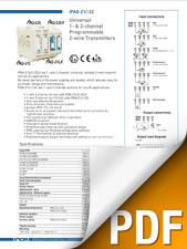 Catalogussheet IPAQ-21L / IPAQ-22L  temperatuurtransmitters