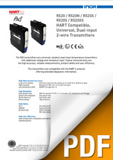 Datasheet IPAQ R520 temperatuurtransmitters