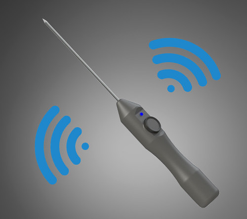 Wireless Bluetooth insertion temperature sensors with App!