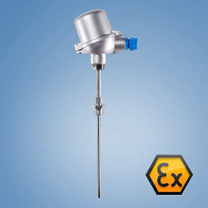 Ex i, Zone 1 Gas, threaded or compression fitting, optionally with a neck tube